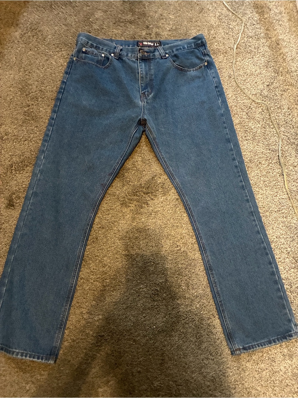 Y2K (era)MenSkater jeans Straight Blue Denim Jeans - Classic Everyday Fit
